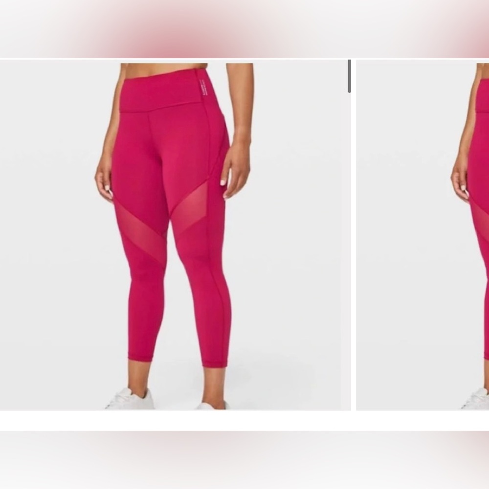 LULULEMON Bright pink/fuchsia leggings